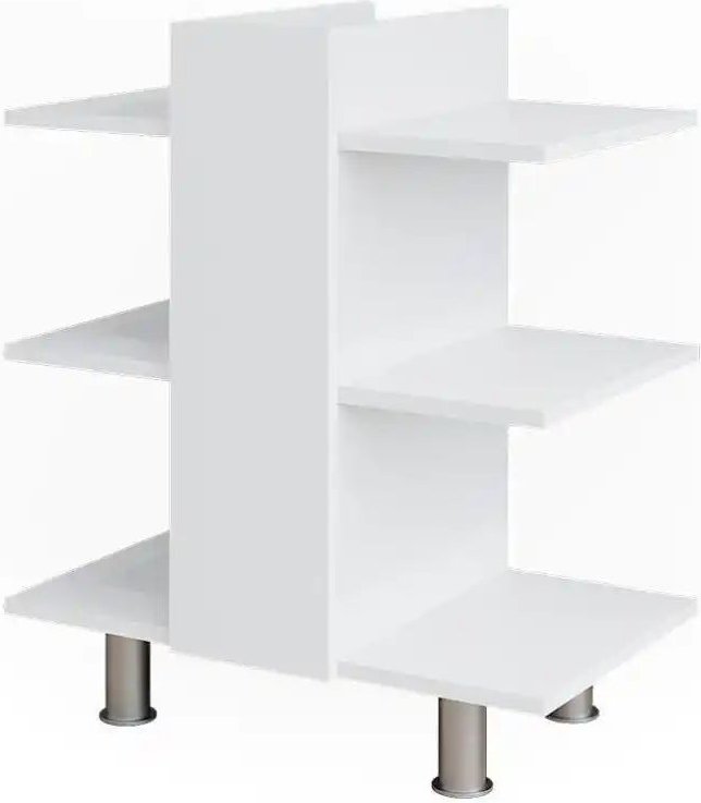 Standregal ¦ weiß ¦ Maße (cm): B: 60 H: 70 Regale > Badregale - Höffner