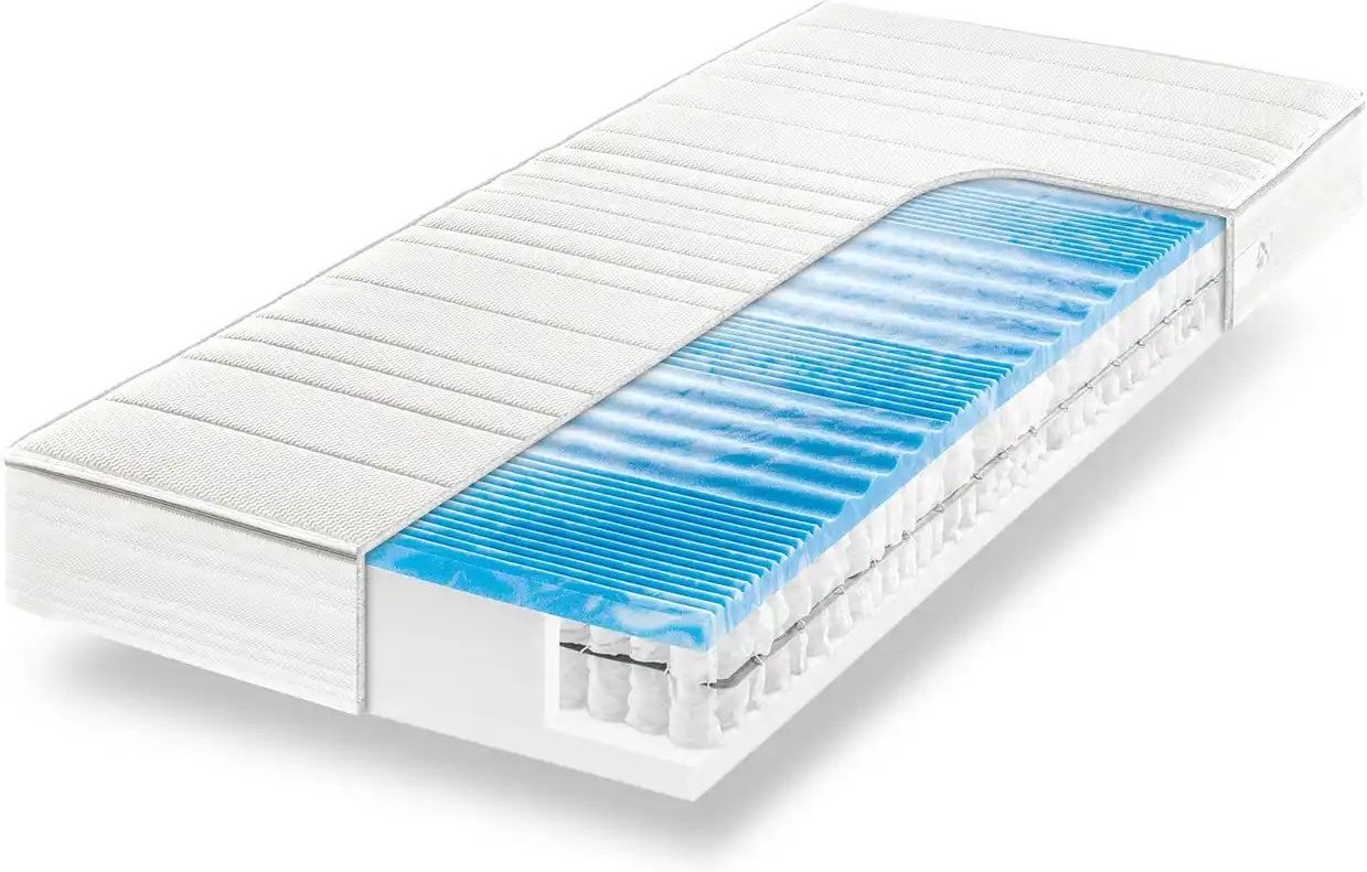 Thumbnail - Dreamer eXpress 7-Zonen-Gelart-Tonnentaschenfederkernmatratze Flexo 3 ¦ weiß ¦ Maße (cm): B: 100 H: 20 Matratzen & Zube...