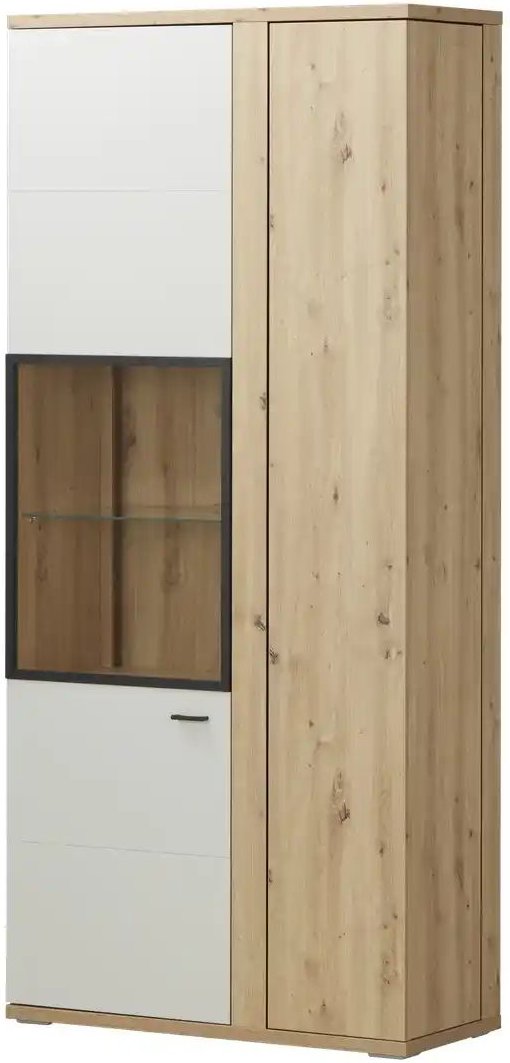 uno Vitrine Modica ¦ holzfarben ¦ Maße (cm): B: 95 H: 208 T: 41.0 Schränke > Vitrinen - Höffner