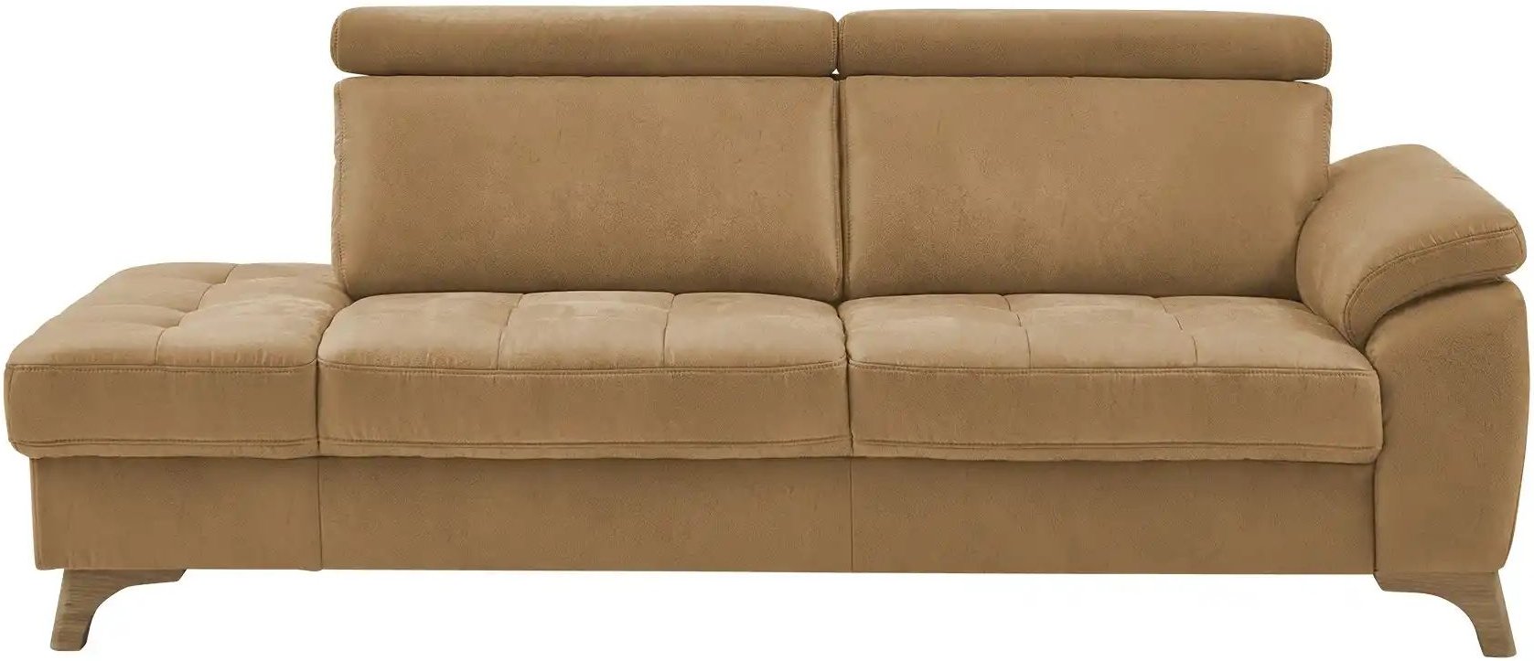 meinSofa Recamiére Chloris ¦ braun ¦ Maße (cm): B: 221 H: 107 T: 102.0 Polstermöbel > Ottomanen & Recamiere - Höffner