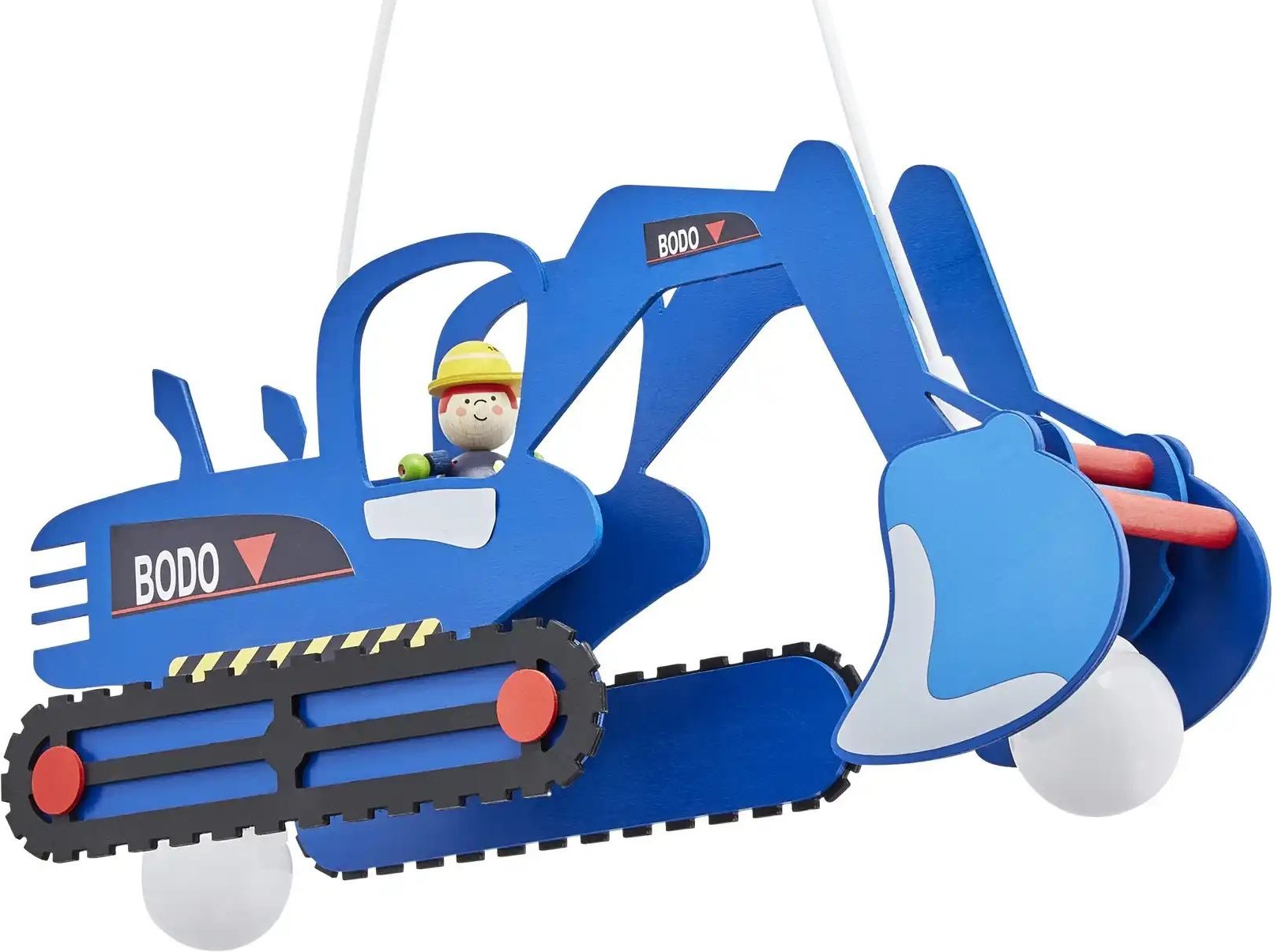 Pendelleuchte Bagger ¦ blau ¦ Maße (cm): B: 25 T: 30.0 Lampen & Leuchten > Kinderlampen - Höffner