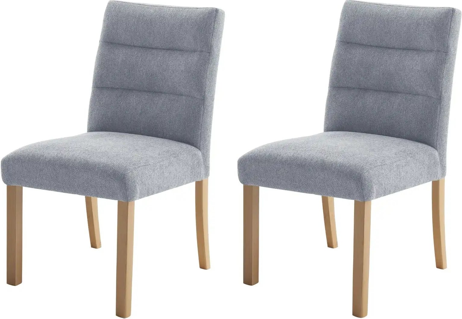 Woodford Esszimmerstuhl im 2er Set Tabby ¦ grau ¦ Maße (cm): B: 50 H: 91 T: 49.0 Stühle > Küchenstühle > Polster Küchens...