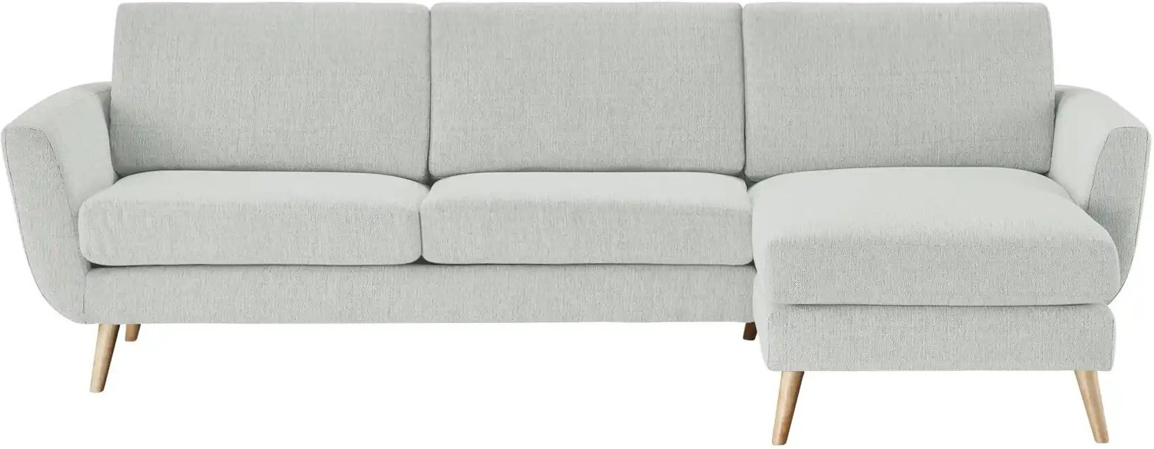 SOHO Ecksofa Smilla ¦ grau ¦ Maße (cm): B: 274 H: 85 T: 156.0 Polstermöbel > Sofas > 3-Sitzer - Höffner
