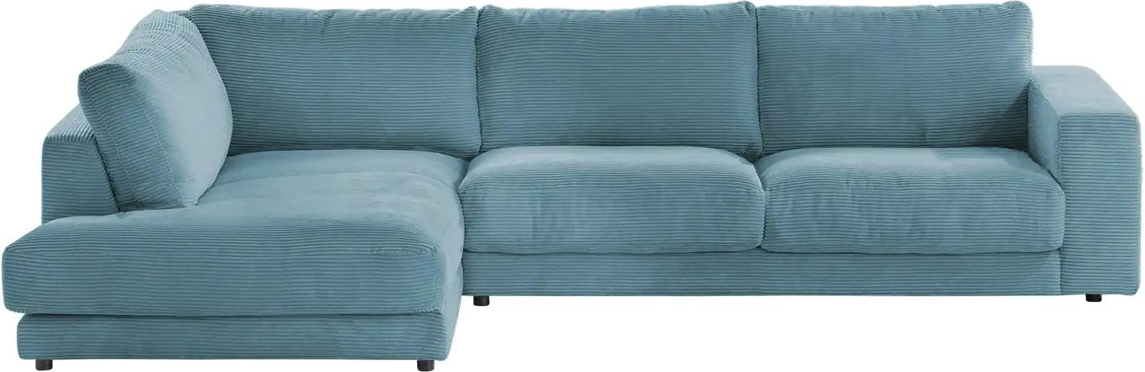 Jette Home Ecksofa Cord Sila ¦ türkis/petrol ¦ Maße (cm): B: 325 H: 85 T: 224.0 Polstermöbel > Sofas > Ecksofas - Höffne...