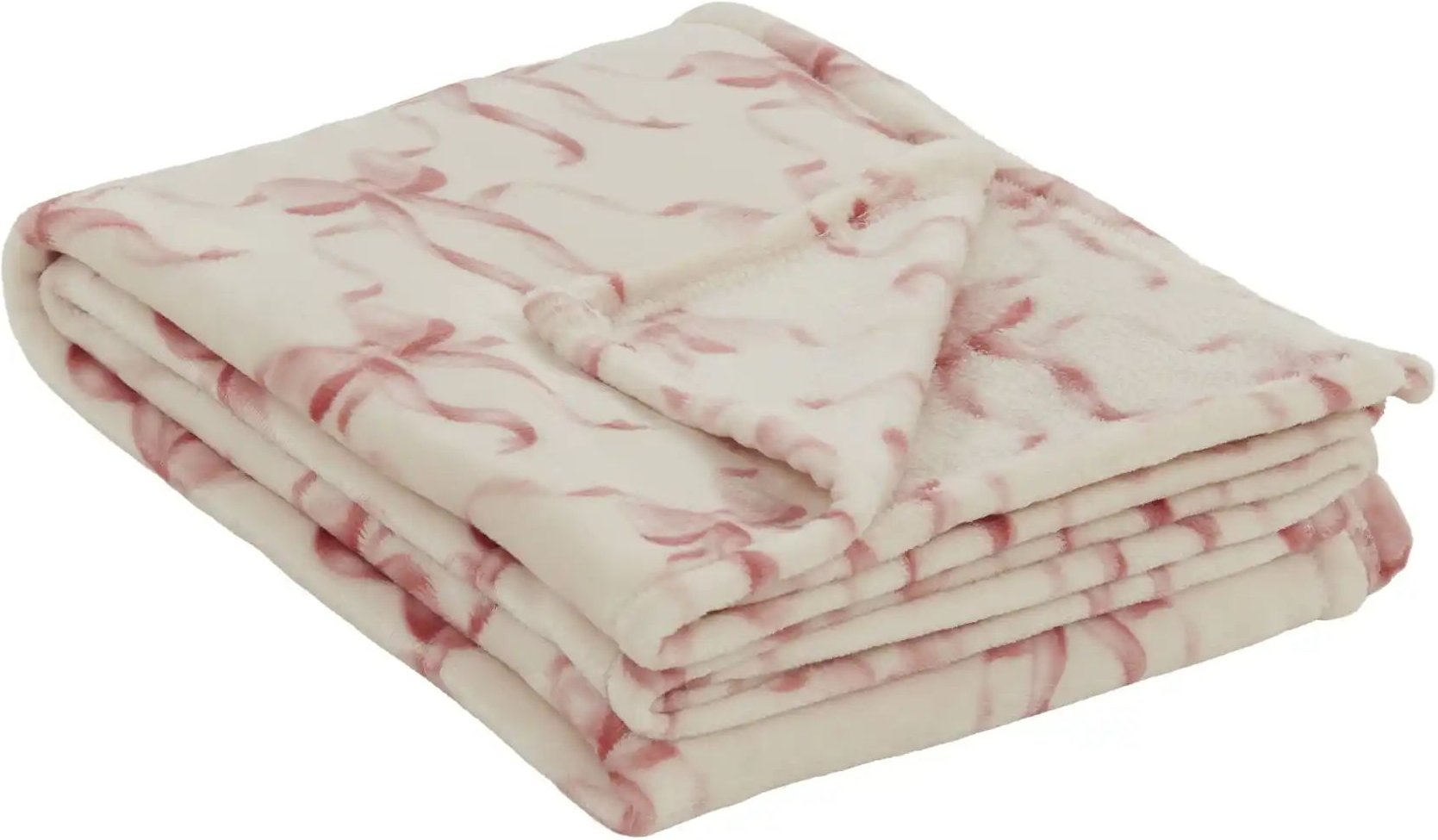 como Plaid Schleifen ¦ rosa/pink ¦ Synthetik ¦ Maße (cm): B: 130 Dekokissen & Decken > Kuscheldecken & Wohndecken - Höf...