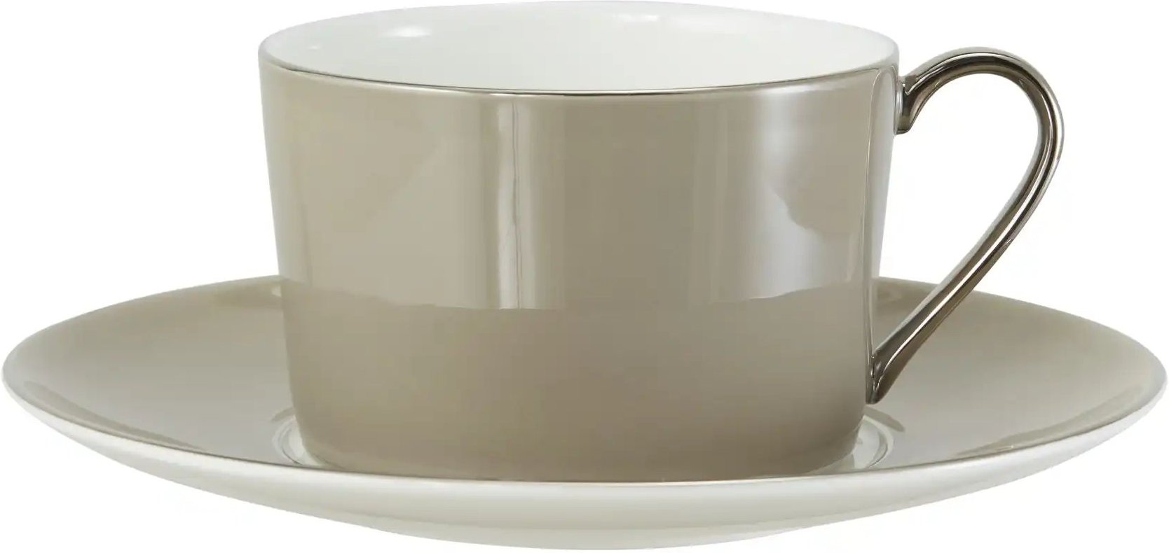 Peill+Putzler Kaffeetasse Sonderedition ¦ grau ¦ Porzellan ¦ Maße (cm): H: 6,5 Ø: 18.5 Geschirr > Einzelgeschirrteile ...