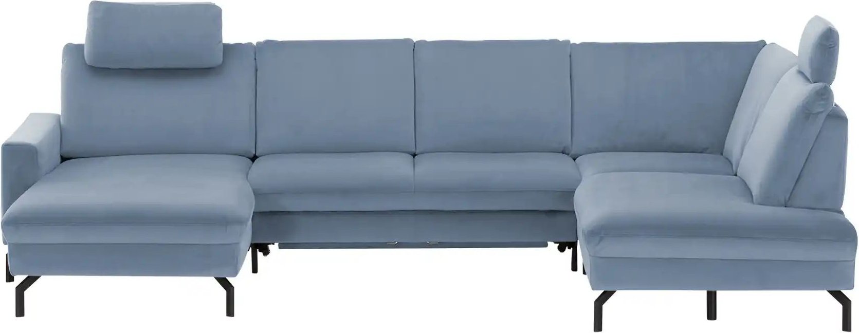 meinSofa Wohnlandschaft Grace ¦ blau ¦ Maße (cm): B: 332 H: 89 T: 220.0 Polstermöbel > Sofas > Schlafsofas - Höffner