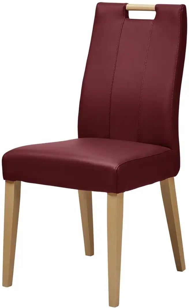 Woodford Esszimmerstuhl mit Griff Vivien ¦ rot ¦ Maße (cm): B: 47 H: 96 T: 59.0 Stühle > Küchenstühle > Polster Küchenst...