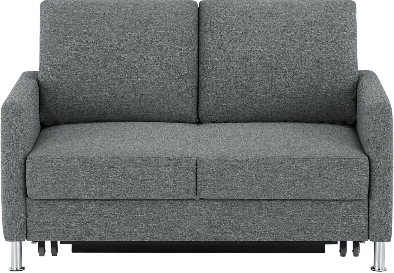 Schlafsofa platzsparend Fürth ¦ grau ¦ Maße (cm): B: 140 H: 90 T: 95.0 Polstermöbel > Sofas > Einzelsofas - Höffner