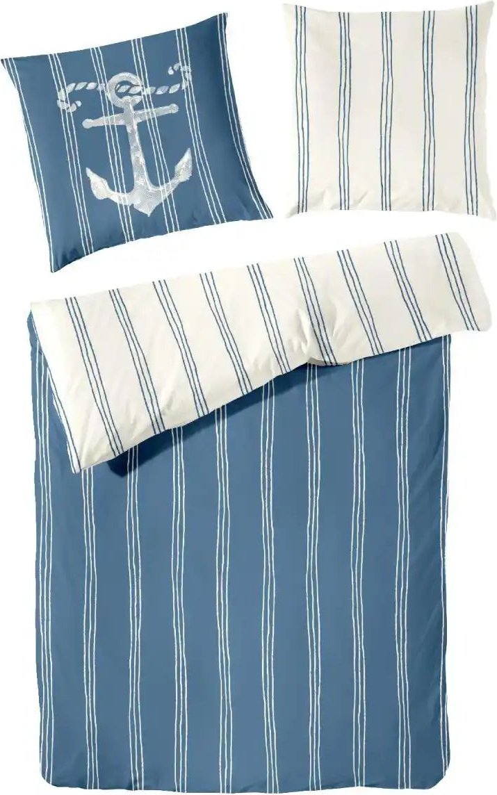 Bettwäsche-Set   ¦ mehrfarbig ¦ Maße (cm): B: 155 H: 1 Bettwaren > Bettwäsche > Bettwäsche Sommer - Höffner