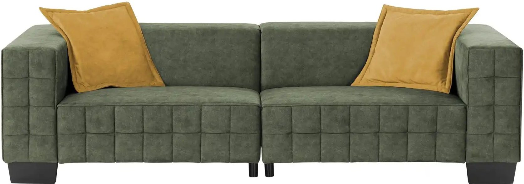 smart Big Sofa Delilah ¦ grün ¦ Maße (cm): B: 255 H: 69 T: 106.0 Polstermöbel > Sofas > 2-Sitzer - Höffner