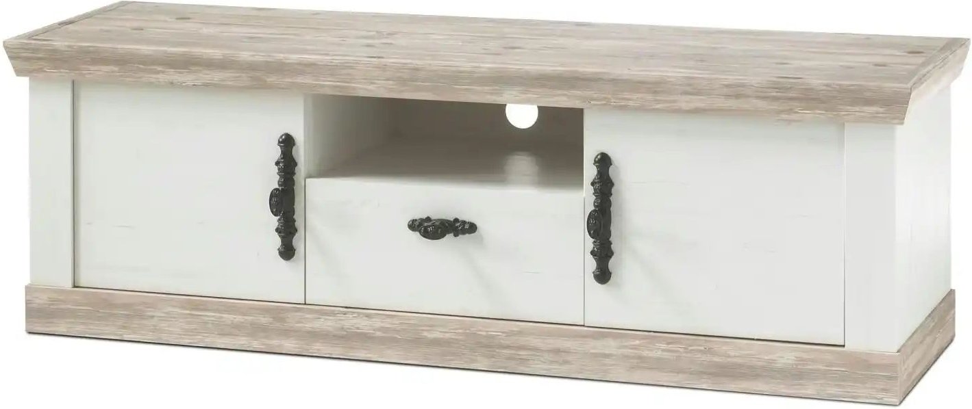 Lowboard Roble ¦ weiß ¦ Maße (cm): B: 156 H: 51 T: 44.0 Kommoden & Sideboards > Lowboards - Höffner