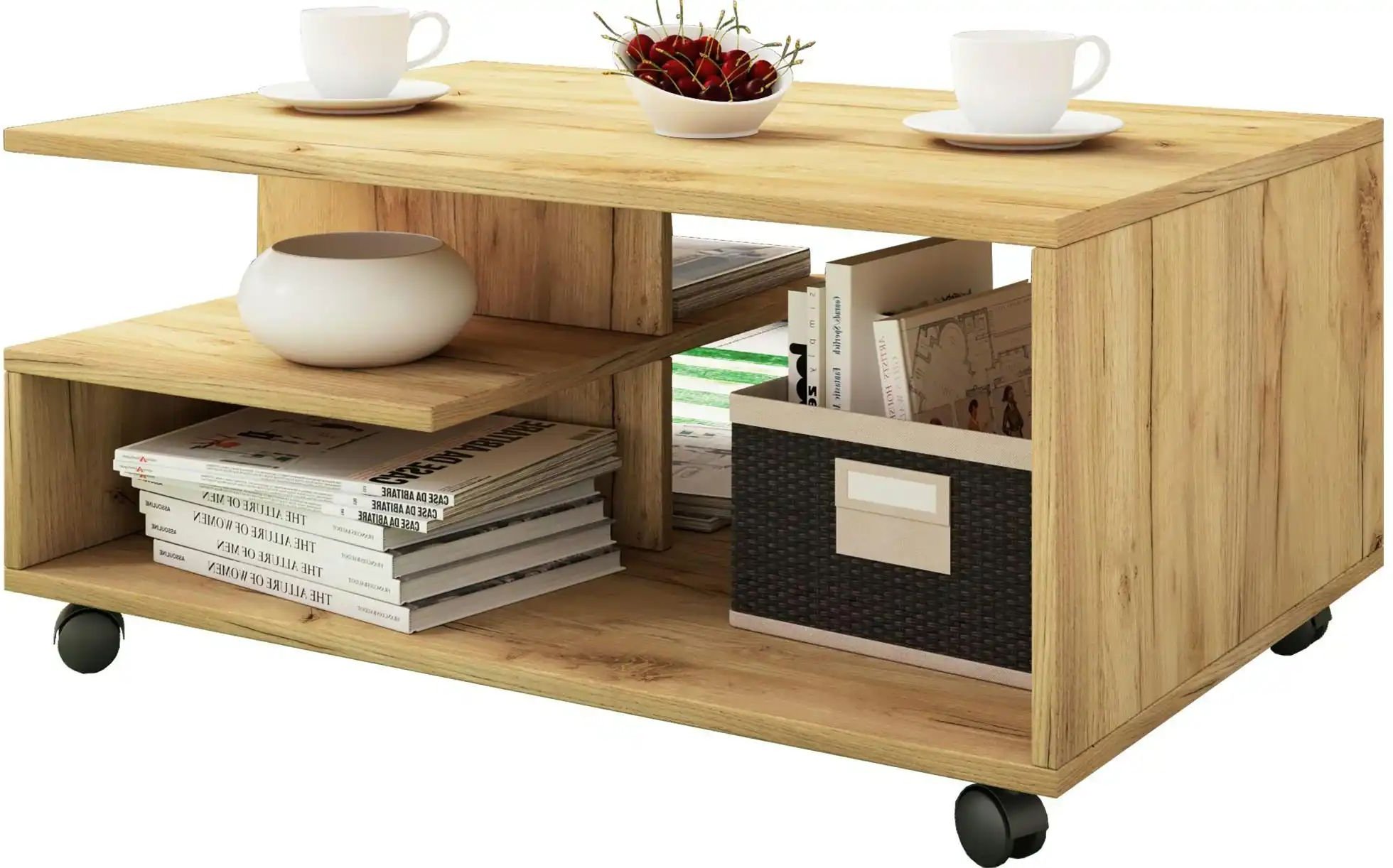 Thumbnail - Couchtisch Stango ¦ holzfarben ¦ Maße (cm): B: 80 H: 41 Tische > Couchtische > Couchtische andere Formen - Höffner