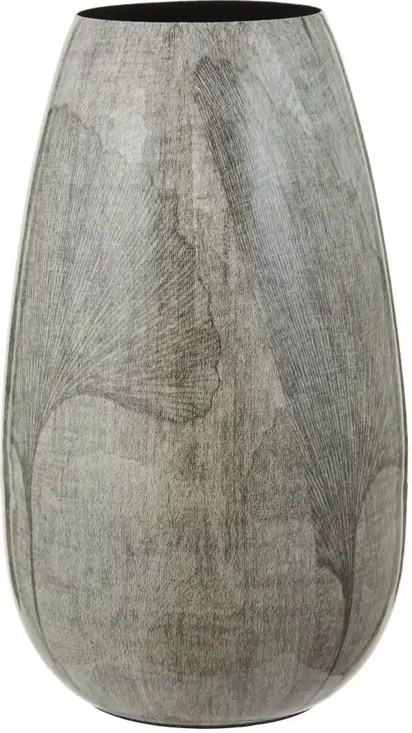 Vase ¦ grau ¦ Metall ¦ Maße (cm): B: 18 H: 30 Accessoires > Vasen - Höffner