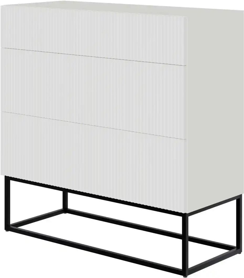 Selsey Highboard  Veldio ¦ weiß ¦ Maße (cm): B: 90 H: 90 Kommoden & Sideboards > Kommoden - Höffner