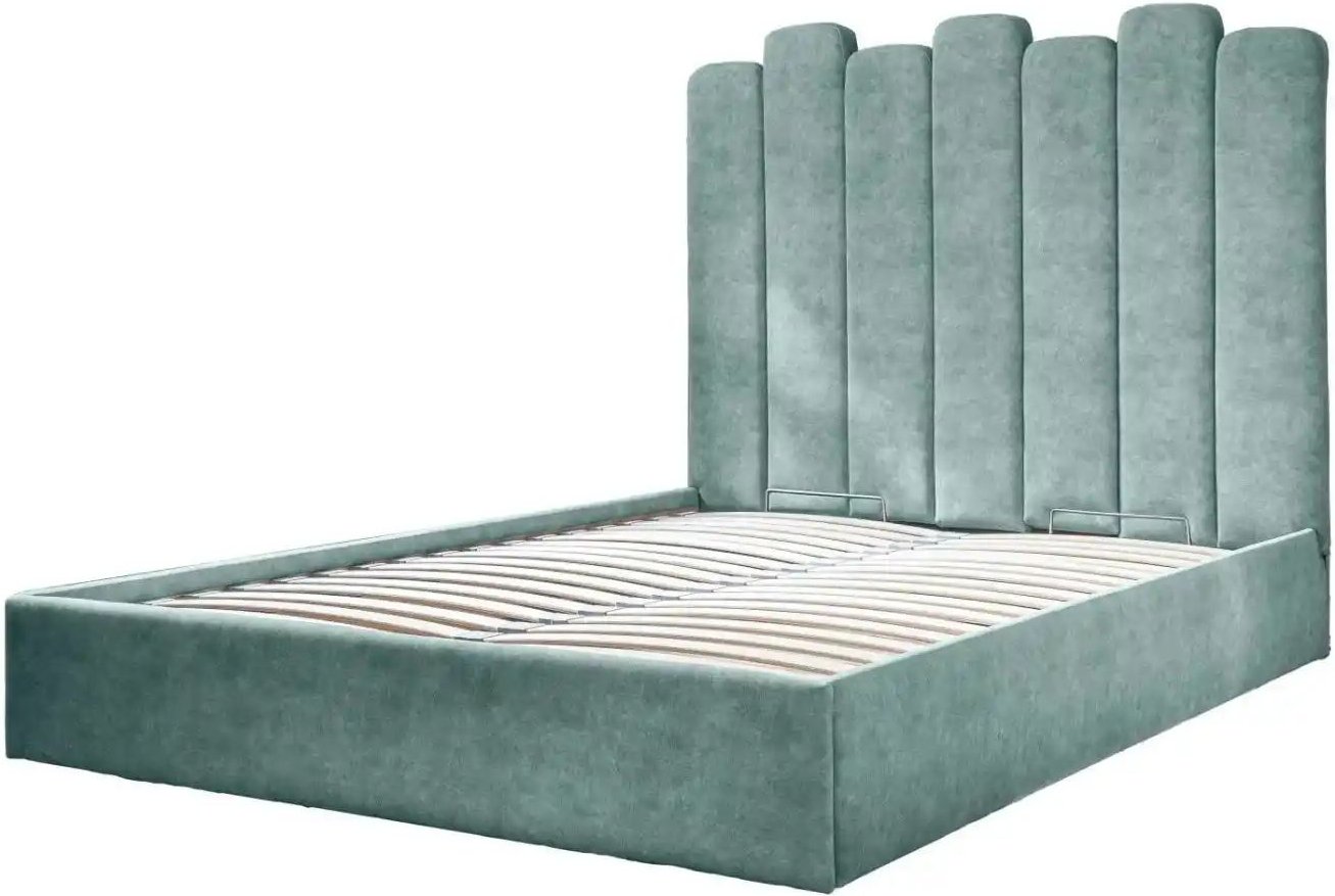 Miuform Polsterbett mit Bettkasten Dreamy Aurora ¦ blau ¦ Maße (cm): B: 147 H: 132 Betten > Polsterbetten - Höffner