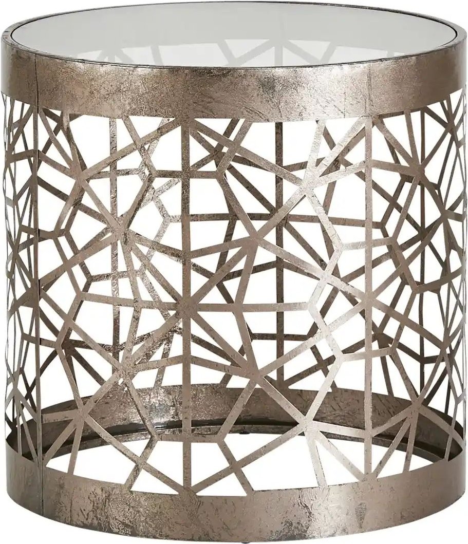 Beistelltisch Gleam ¦ gold ¦ Maße (cm): H: 50 Ø: 50 Tische > Beistelltische > Beistelltische ohne Rollen - Höffner