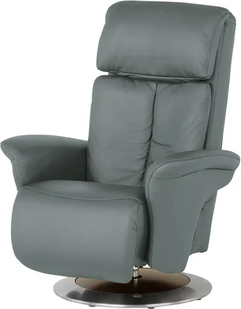 himolla Ledersessel Mit verschiedenen Massageprogrammen 7418 ¦ blau ¦ Maße (cm): B: 81 H: 111 T: 95.0 Polstermöbel > Ses...