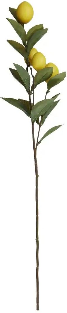 Zitronenzweig ¦ gelb ¦ Kunststoff,Eisendraht ¦ Maße (cm): H: 72 Accessoires > Kunstblumen - Höffner