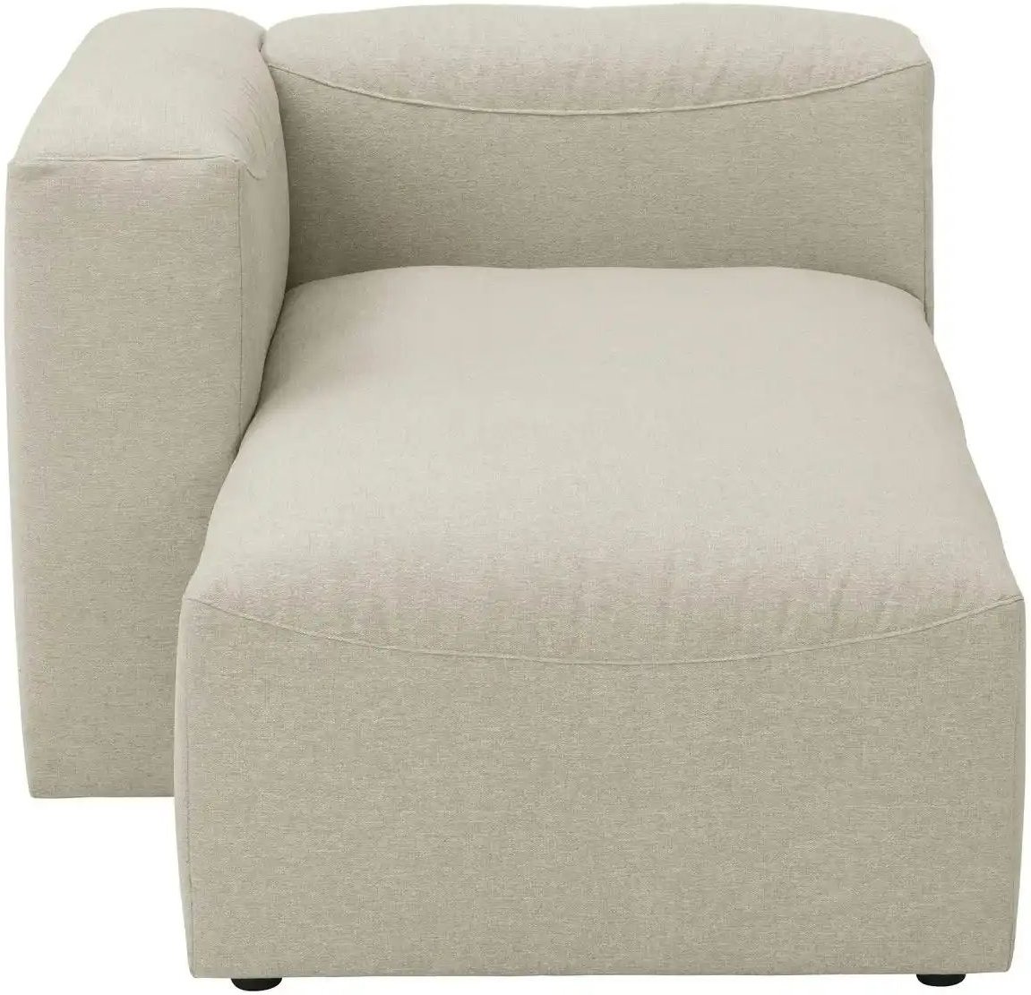 Max Winzer Longchair Armlehne links Lena ¦ creme ¦ Maße (cm): B: 100 H: 73 Polstermöbel > Sofas > Modulsofas - Höffner