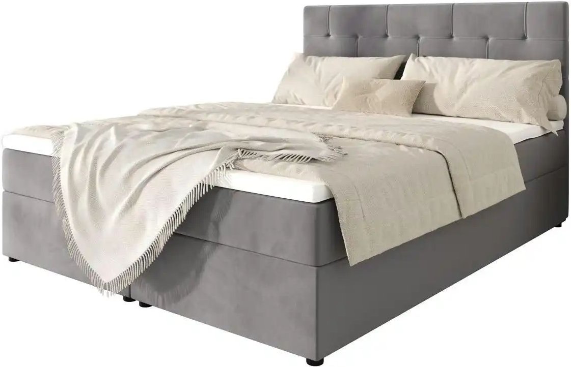 Boxbett mit Stauraum Indu ¦ grau ¦ Maße (cm): B: 85 H: 102 Betten > Bettgestelle - Höffner