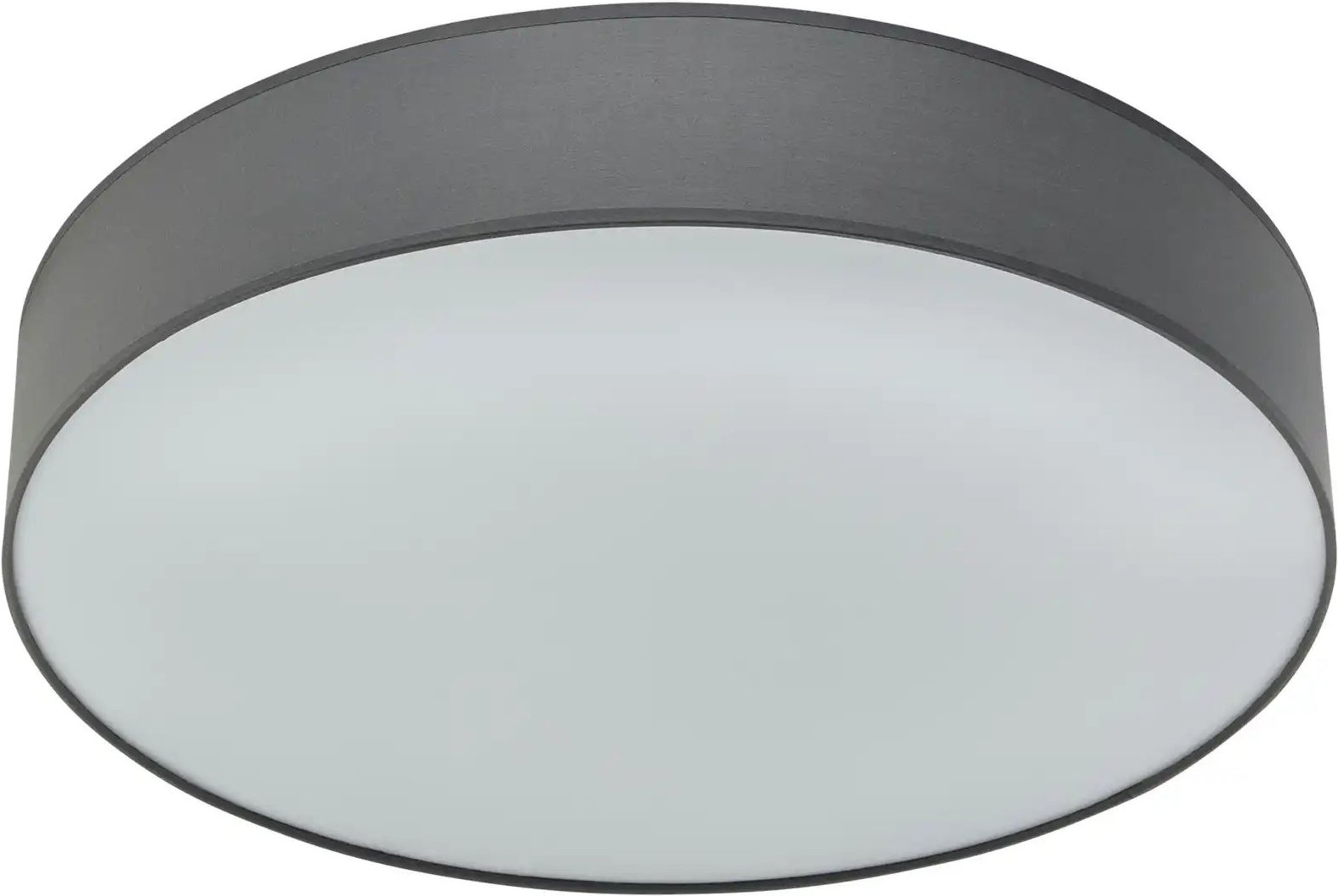 KHG LED-Deckenleuchte ¦ grau ¦ Maße (cm): H: 11 Ø: 60 Lampen & Leuchten > Deckenleuchten - Höffner