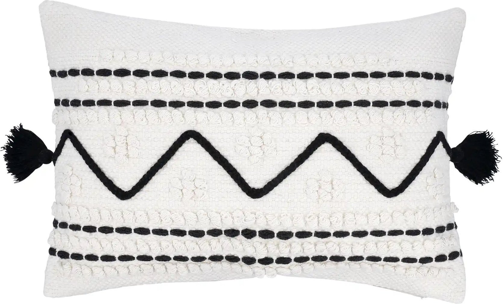 como Kissen Groboptik ¦ weiß ¦ Maße (cm): B: 35 Dekokissen & Decken > Kissen > Dekokissen - Höffner