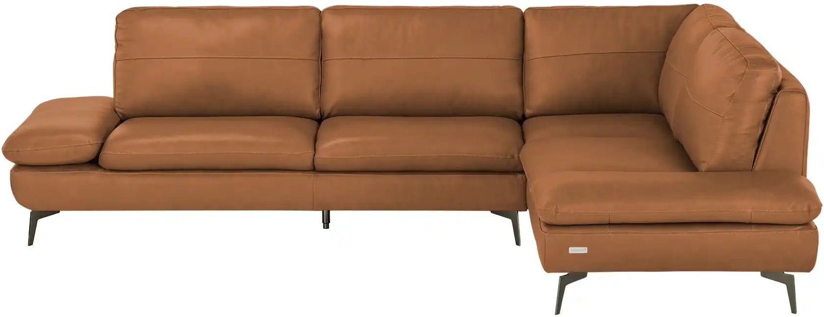Thumbnail - Wohnwert Ecksofa Amarena ¦ orange ¦ Maße (cm): B: 292 H: 81 T: 210.0 Polstermöbel > Sofas > Ecksofas - Höffner