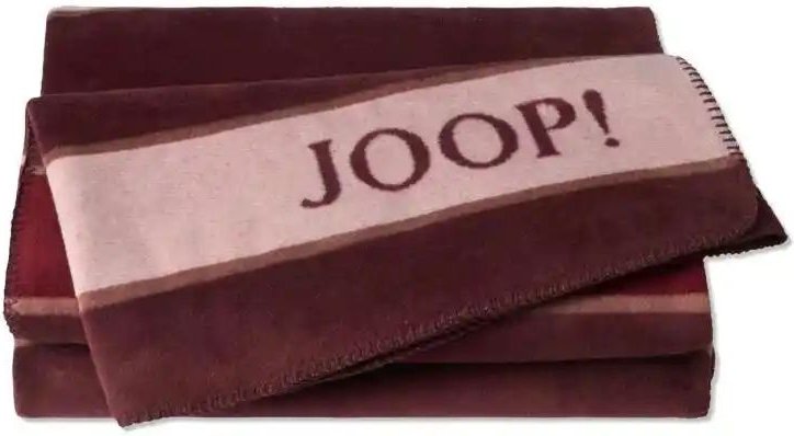 JOOP! Wohndecke ¦ rot ¦ 100% Baumwolle ¦ Maße (cm): B: 150 H: 1 Dekokissen & Decken > Kuscheldecken & Wohndecken - Höf...