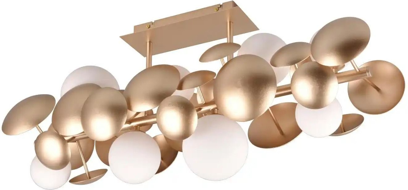 Trio Deckenleuchte Select-Bubble ¦ gold ¦ Maße (cm): B: 76 H: 33,5 T: 22.0 Lampen & Leuchten > Deckenleuchten - Höffner