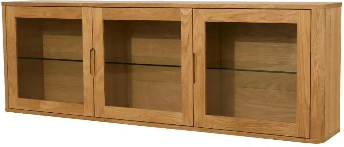 Furnhouse Hängevitrine ¦ holzfarben ¦ Maße (cm): B: 180 H: 60 Schränke > Vitrinen - Höffner