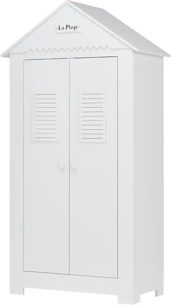 pinio Kleiderschrank 2-türig Mara ¦ weiß ¦ Maße (cm): B: 54,5 H: 203 Baby > Babymöbel > Babykleiderschränke - Höffner