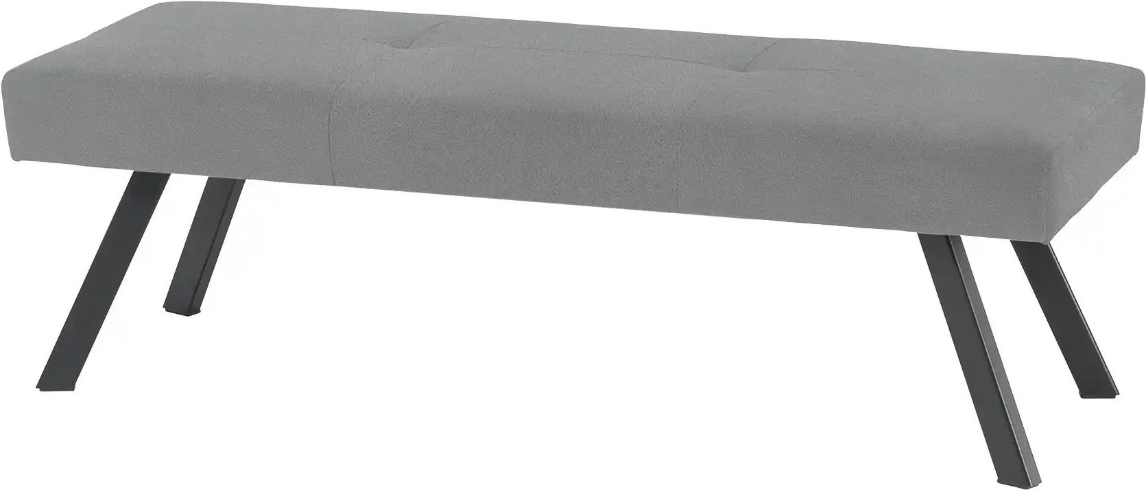 Woodford Polsterbank Cornela ¦ grau ¦ Maße (cm): B: 130 H: 50 T: 50.0 Bänke > Einzelbänke - Höffner