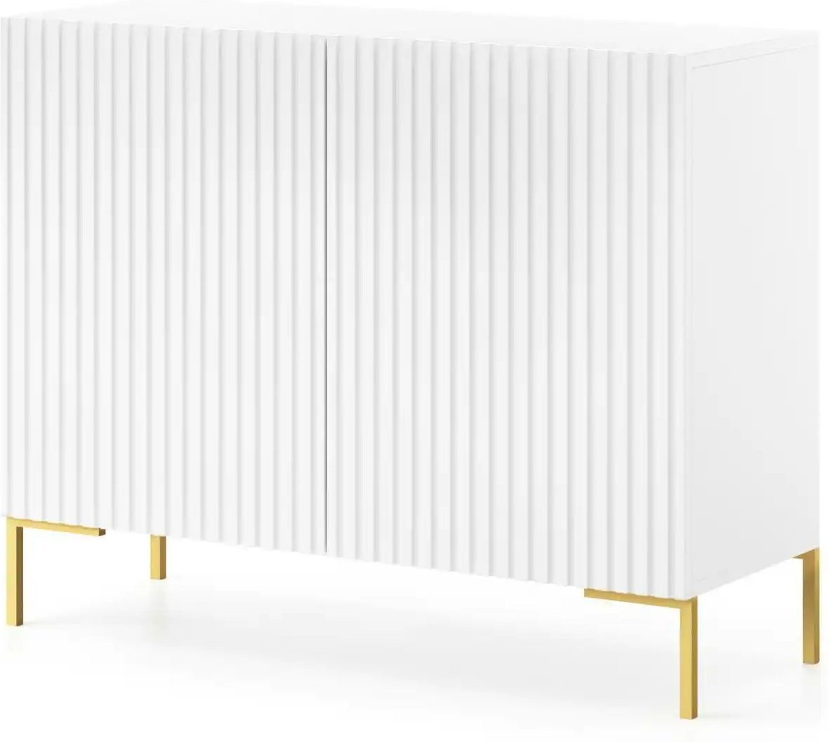 Selsey Sideboard Lammelo ¦ weiß ¦ Maße (cm): B: 92 H: 75 T: 38.0 Kommoden & Sideboards > Sideboards - Höffner