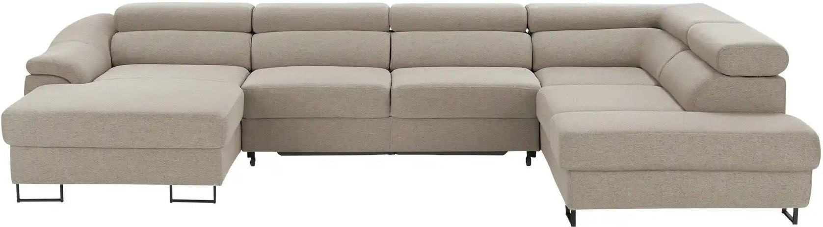 switch Ecksofa Lavos ¦ beige ¦ Maße (cm): B: 346 H: 85 T: 221.0 Polstermöbel > Sofas > Wohnlandschaften - Höffner