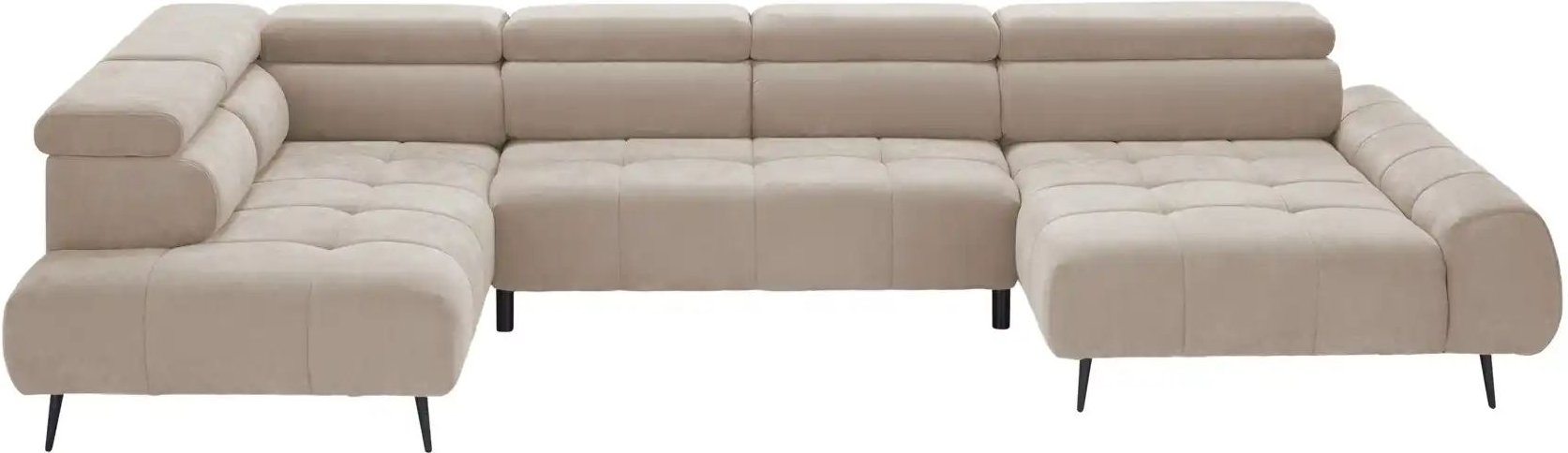 switch Wohnlandschaft Mavel ¦ braun ¦ Maße (cm): B: 367 H: 93 T: 208.0 Polstermöbel > Sofas > Wohnlandschaften - Höffne...