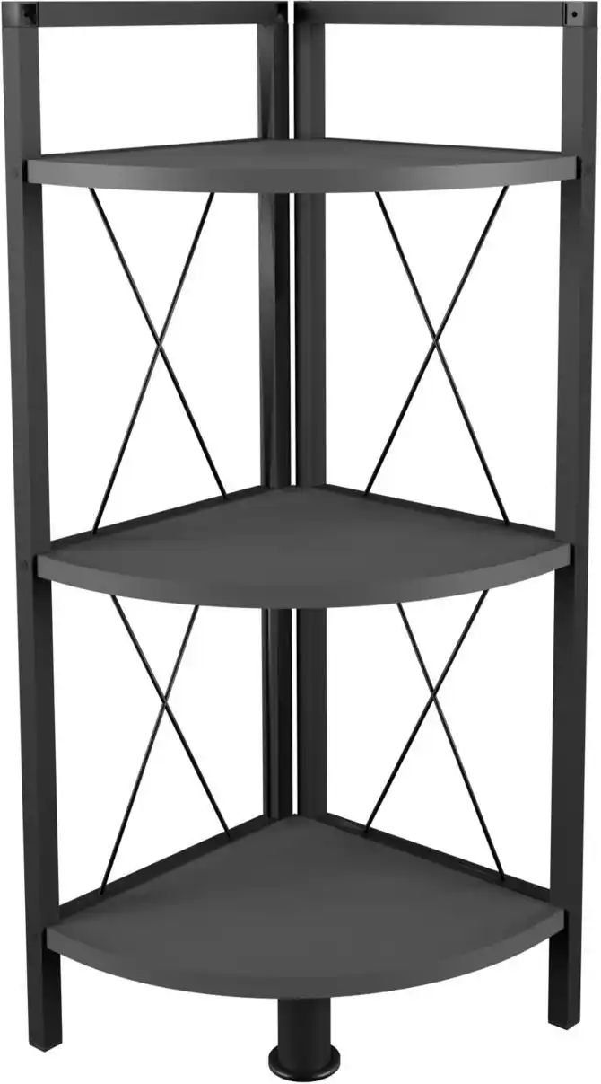 Eckregal Insasi ¦ grau ¦ Maße (cm): B: 34 H: 87 Regale > Standregale - Höffner