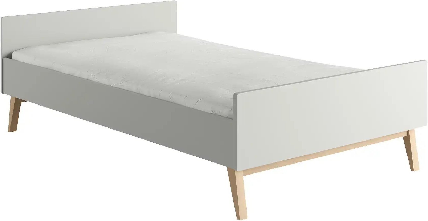 pinio Bett Swing ¦ grau ¦ Maße (cm): B: 125 H: 64,5 Betten > Bettgestelle - Höffner