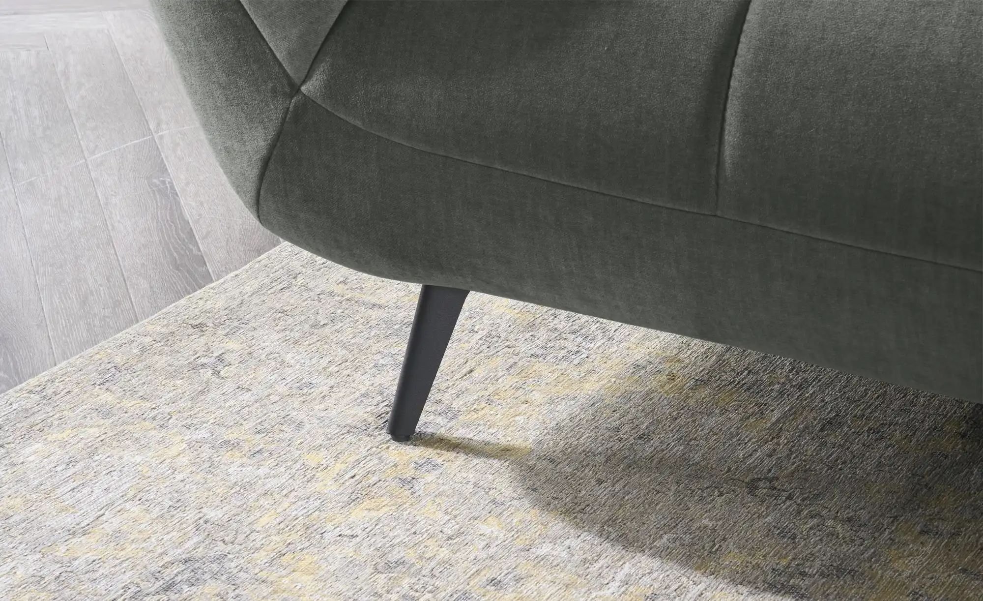 bobb Ecksofa mit Sitztiefenverstellung Carly ¦ grau ¦ Maße (cm): B: 313 H: 90 T: 215.0 Polstermöbel > Sofas > Ecksofas -...