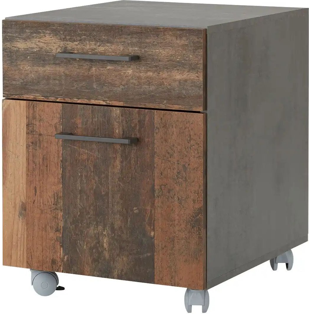 Rollcontainer Quebec ¦ grau ¦ Maße (cm): B: 45 H: 57 T: 52.0 Schränke > Container - Höffner