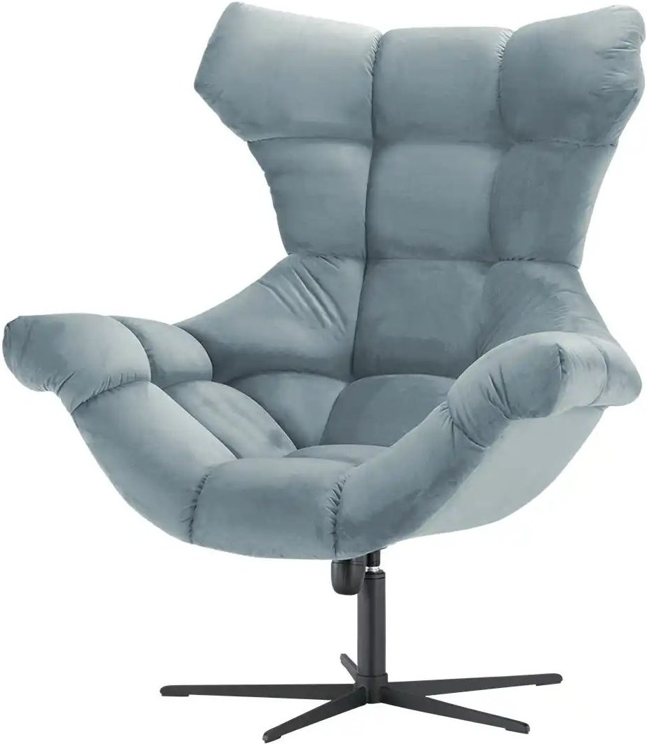 switch Sessel aus Samt Sensi ¦ blau ¦ Maße (cm): B: 103 H: 119 T: 84.0 Polstermöbel > Sessel > Relaxsessel - Höffner