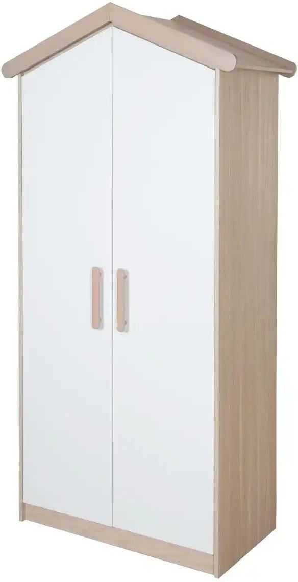 Roba Kleiderschrank Cabane ¦ weiß ¦ Maße (cm): B: 96 H: 190 Baby > Babymöbel > Babykleiderschränke - Höffner