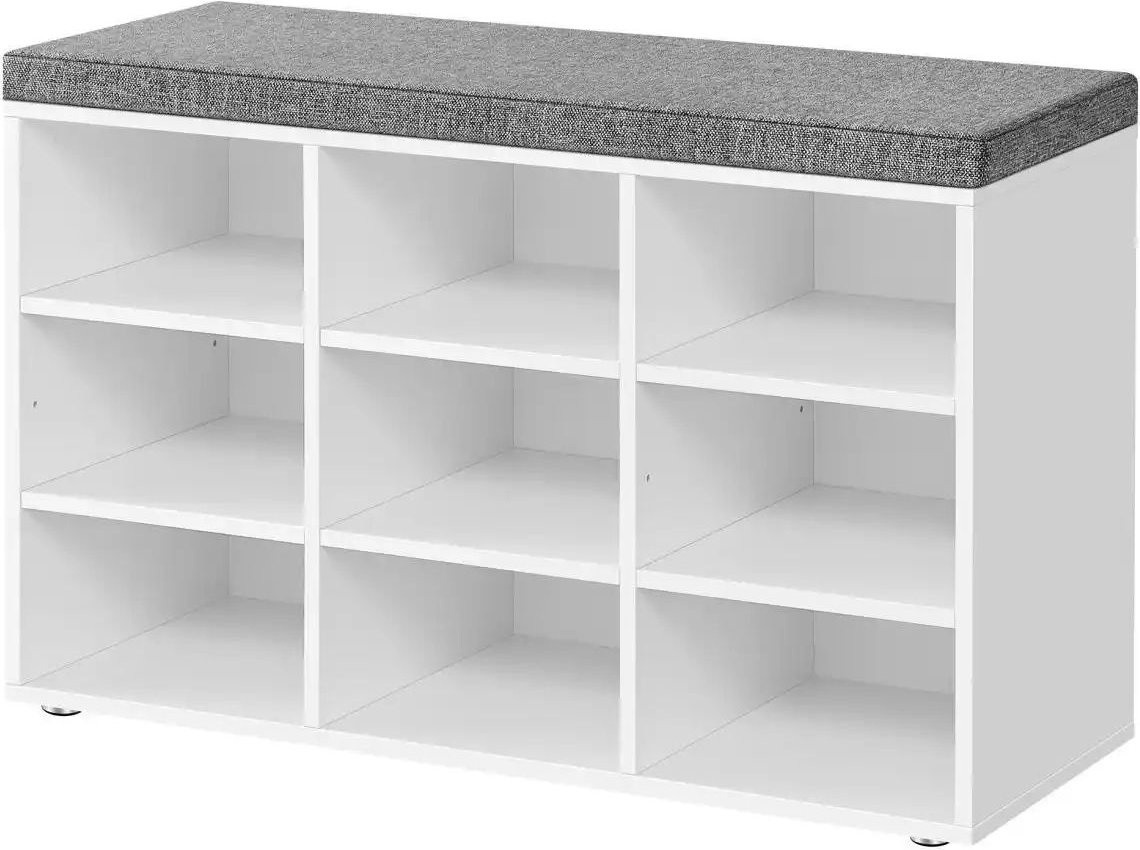 Schuhregal Custos ¦ weiß ¦ Maße (cm): B: 78,5 H: 48 Regale > Schuhregale - Höffner