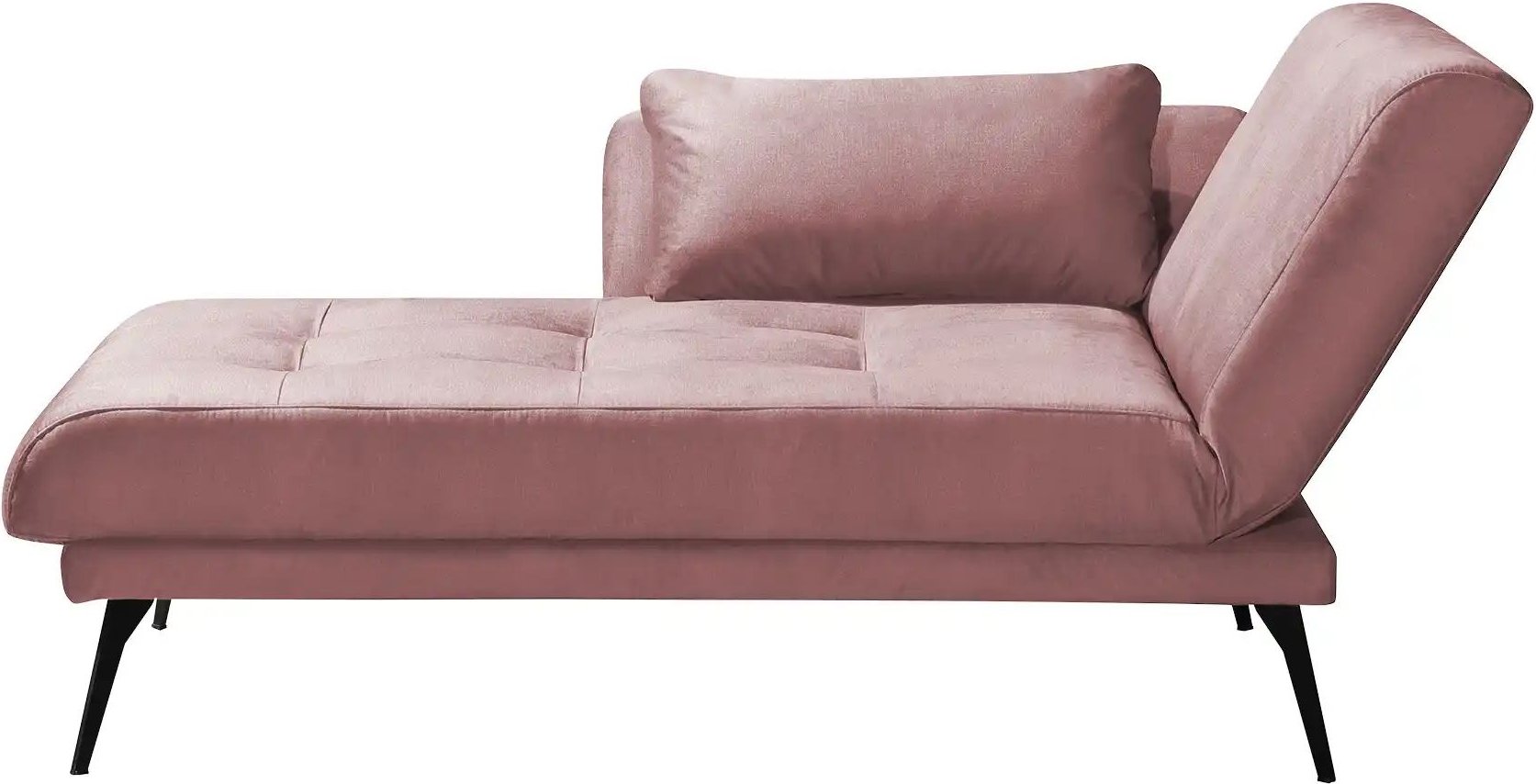 Recamiere Amira ¦ rosa/pink ¦ Maße (cm): B: 200 H: 85 T: 106.0 Polstermöbel > Ottomanen & Recamiere - Höffner