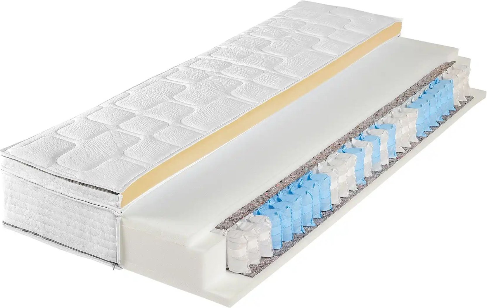 7-Zonen-Taschenfederkern-Matratze Grand Top ¦ Maße (cm): B: 180 H: 26 Matratzen & Zubehör > Matratzen-Arten > Federkern...