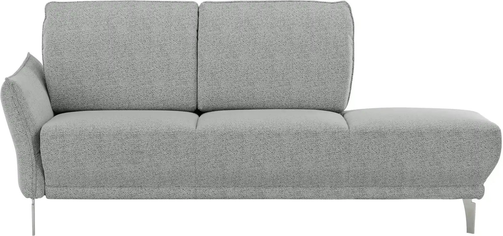 Récamiere Berlin ¦ grau ¦ Maße (cm): B: 204 H: 88 T: 93.0 Polstermöbel > Ottomanen & Recamiere - Höffner