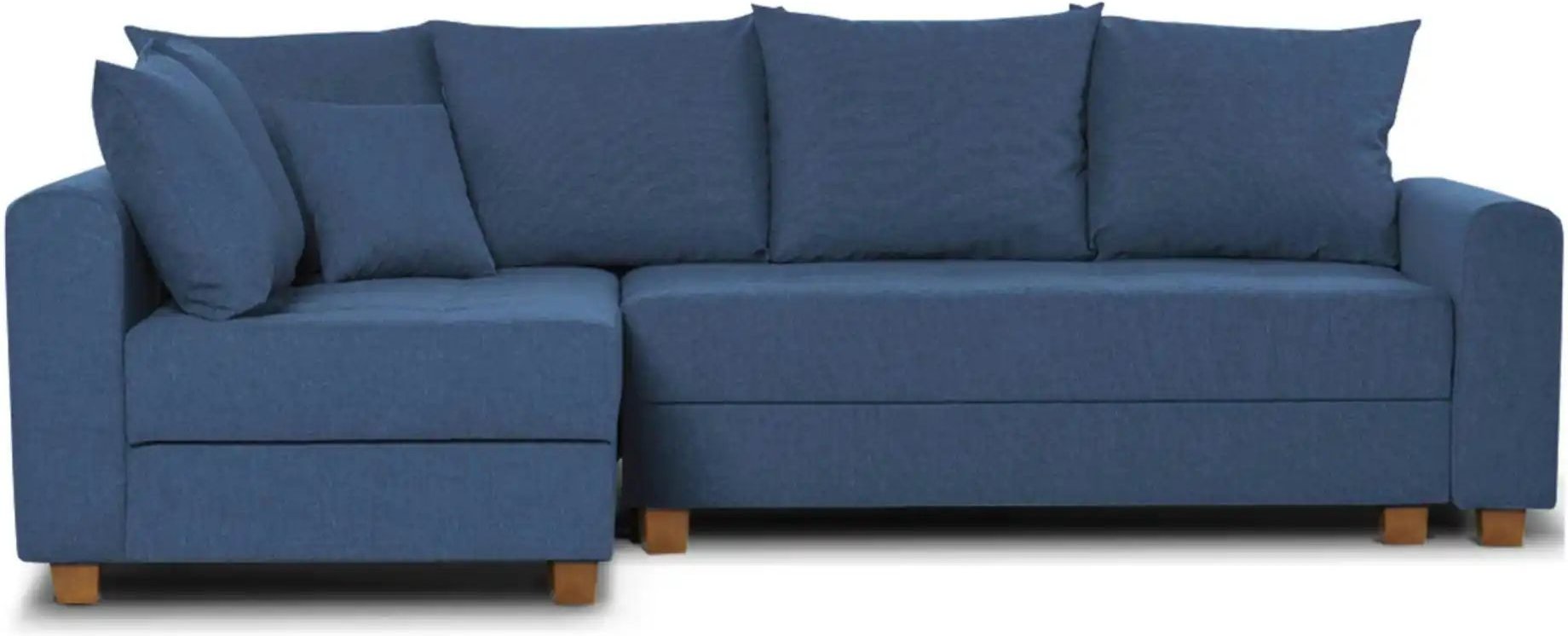 KONSIMO Ecksofa Revo ¦ blau ¦ Maße (cm): B: 255 H: 88 Polstermöbel > Sofas > Ecksofas - Höffner