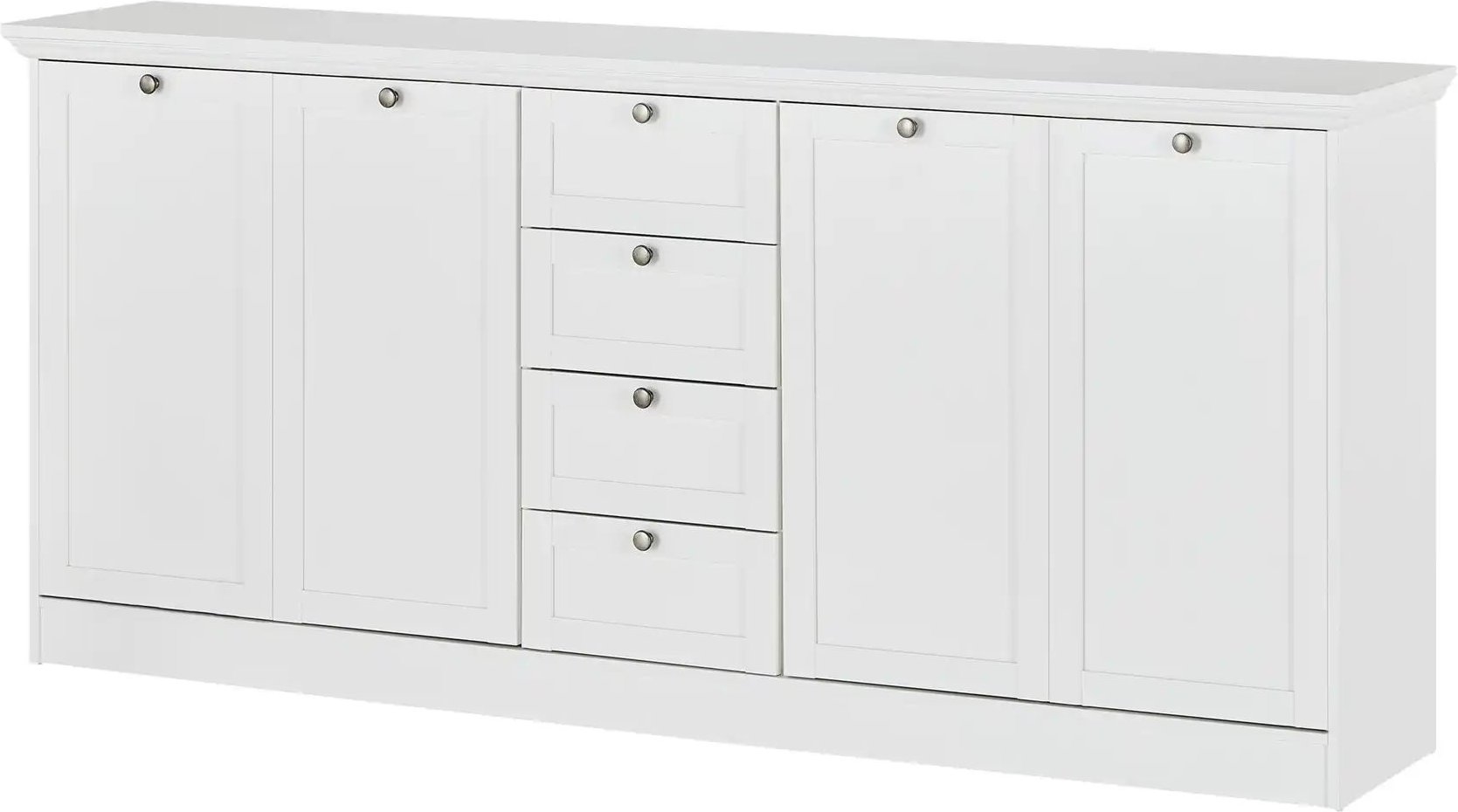 Sideboard  Laurito ¦ weiß ¦ Maße (cm): B: 200 H: 90 T: 40.0 Kommoden & Sideboards > Sideboards - Höffner