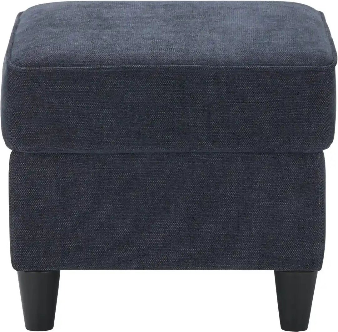 Hocker Kivana ¦ blau ¦ Maße (cm): B: 52 H: 45 T: 52.0 Polstermöbel > Hocker - Höffner