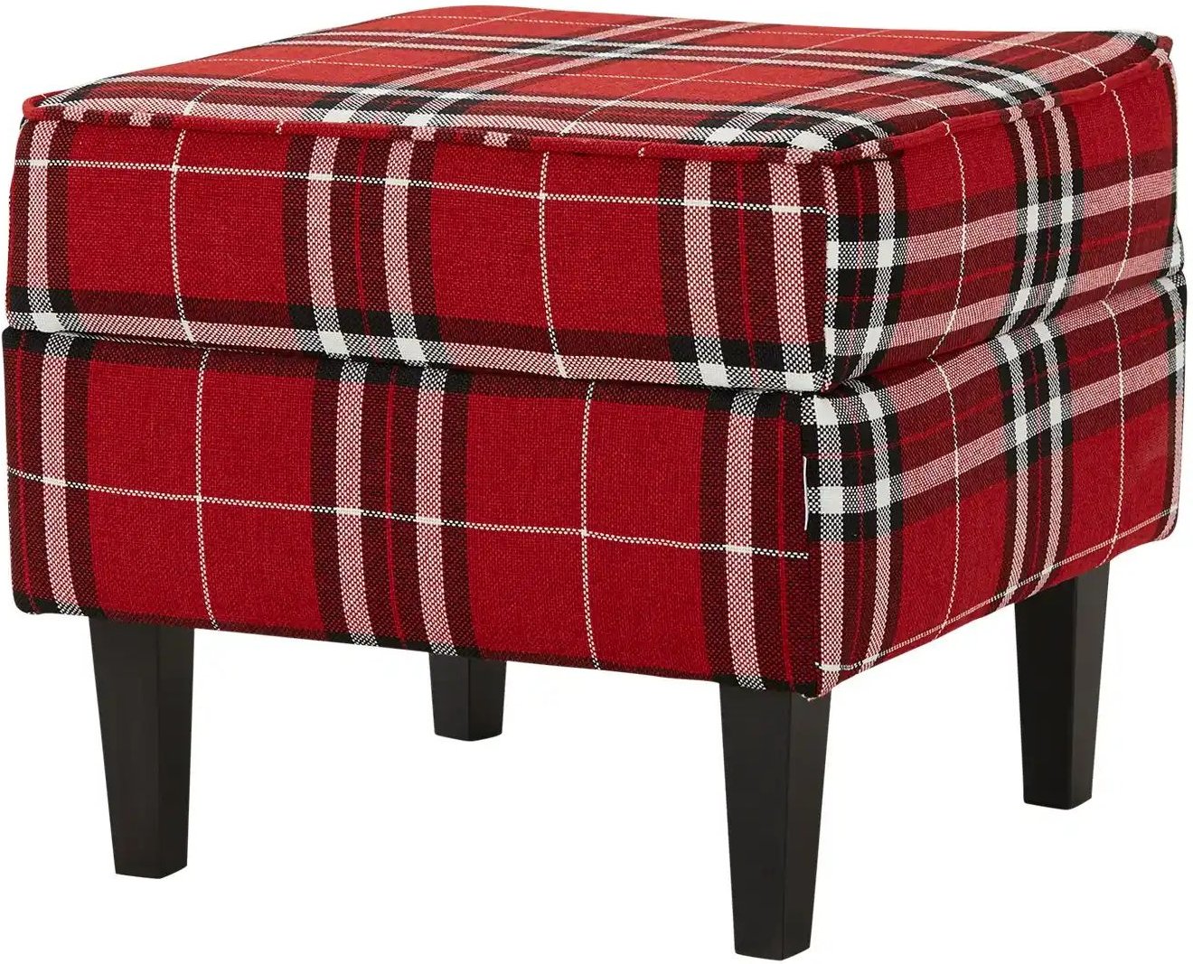 switch Hocker  Gerda ¦ rot ¦ Maße (cm): B: 49 H: 45 T: 49.0 Polstermöbel > Hocker - Höffner